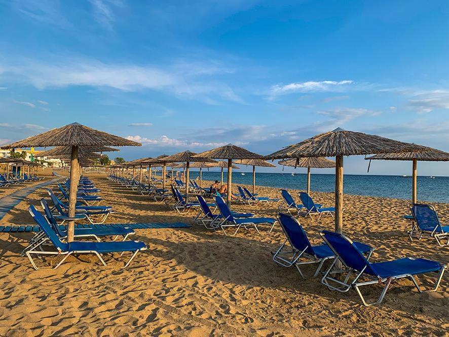 Aris Seaside Issos Beach Agios Georgios  Dış mekan fotoğraf